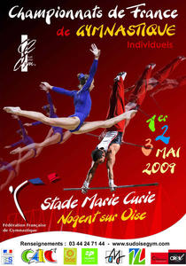 Du 01 au 03 mai 2009 Championnat de France Individuel GAM et GAF à Nogent-sur-Oise