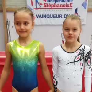 Les plus jeunes gymnastes du département au POLE de SAINT-ETIENNE