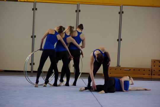 Palmarès et photos Championnats départemental gymnastique rythmique 19 Février 2011