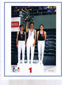 BENOIT FLORET CHAMPION DE FRANCE DE TRAMPOLINE