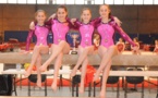 3ème place pour l'équipe fémine de l'EDGAA Publier en Gymnastique artistique à St Etienne